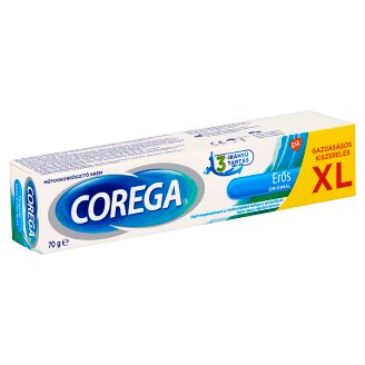 Corega Erős Original XL műfogsorrögzítő krém 70 g