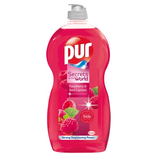 Pur Secrets of the World Raspberry & Red Currant kézi mosogatószer 1,35 l