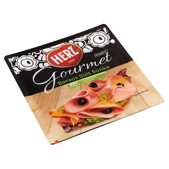 HERZ Gourmet szeletelt borsos sült sonka 100 g