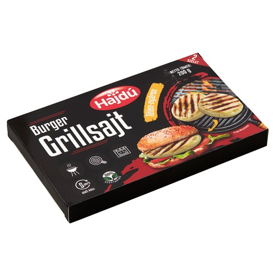 Hajdú burger grillsajt 2 szelet 200 g