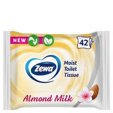Zewa Almond Milk Moist Toilet Tissue 42 pcs