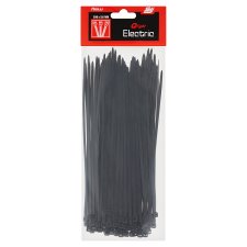 Sky Qlight Electric Black Plastic Cable Tie 200 x 3,6 mm 100 pcs