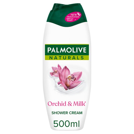 Palmolive Naturals Orchid & Milk Shower Cream 500 ml Tesco Online