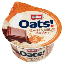 Müller Oats! Porridge with Whole Grain Oats & Milk Chocolate 160 g