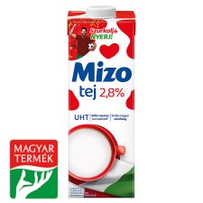 Mizo UHT Semi-Fat Milk 2,8% 1 l