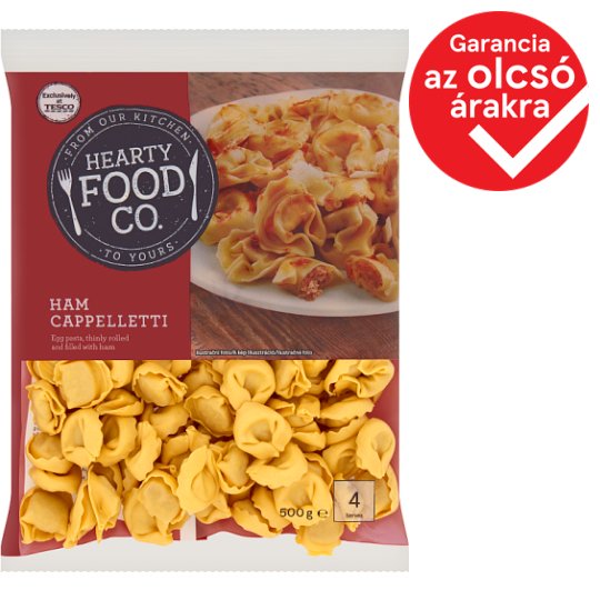 Hearty Food Co. Ham Cappelletti Egg Pasta 500 g