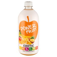 Power Fruit Exotic energiaszegény vegyesgyümölcs ital forrásvízzel, édesítőszerekkel 750 ml