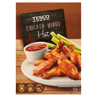 Tesco gyorsfagyasztott csípős ízesítésű csirkeszárny 350 g