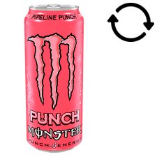 Monster Energy Punch Energy Pipeline Punch Carbonated Drink with Sugar and Sweeteners 500 ml