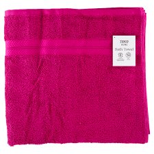 Tesco Home Raspberry Color Bath Towel 70 cm x 127 cm