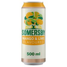 Somersby cider mangó és lime ízesítéssel 4,5% 0,5 l