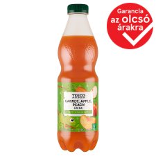 Tesco Carrot, Apple, Peach Drink with Vitamin C & A 900 ml