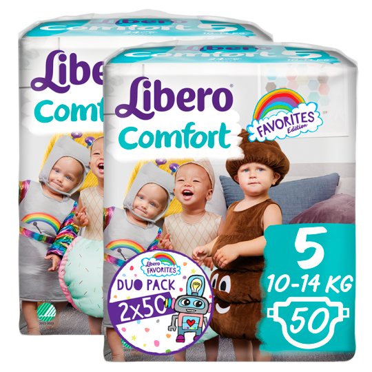 Libero Comfort 5 10-14 kg nadrágpelenka 2 x 50 db