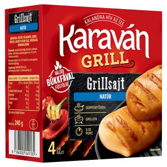 Karaván Grill sajt 4 db 240 g