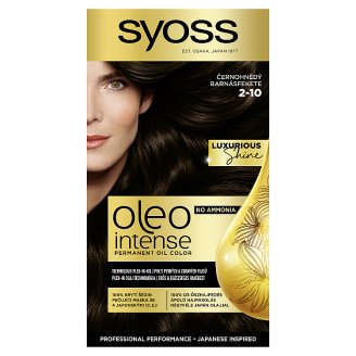Syoss Color Oleo intenzív olaj hajfesték 2-10 barnásfekete