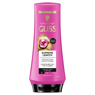 Gliss Kur hajregeneráló balzsam Supreme Length hosszú hajra 200 ml