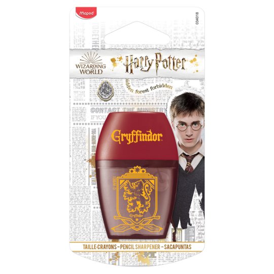 Maped Harry Potter Teens Onehole Sharpener with Container Tesco