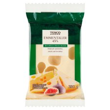 Tesco Emmentaler zsíros, félkemény sajt 250 g