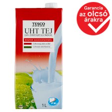 Tesco UHT félzsíros tej 2,8% 1 l