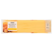 Tesco Spaghetti Dry Pasta with 4 Eggs 500 g