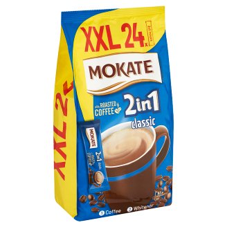 Mokate 2 in 1 Classic azonnal oldódó kávéspecialitás 24 x 14 g