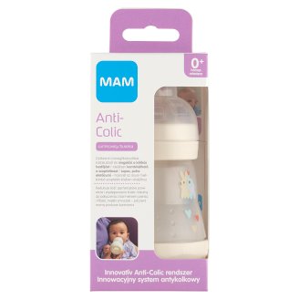 MAM Anti-Colic 160 ml-es cumisüveg 0+ hónap