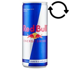 Red Bull Carbonated Energy Drink with High Caffeine Content 250 ml