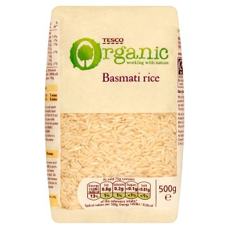 Tesco BIO basmati rizs 500 g