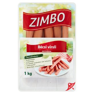 Zimbo bécsi sertés virsli 1000 g