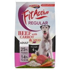 Panzi Fit Active Regular Adult marha teljesértékű eledel felnőtt kutyák részére 4 kg