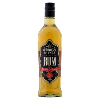 República de Caña Black rum 38% 700 ml