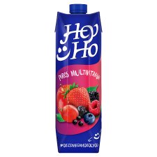 Hey-Ho Red Multivitamin Mixed Fruit Drink with Sugar, Sweetener and 7 Vitamins 1 l
