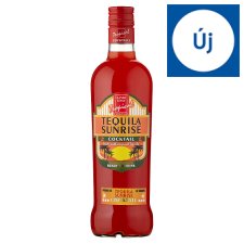 Tropical Classic Style Tequila Sunrise Cocktail Alacsony alkoholtartalmú ital 7% 0,7 l