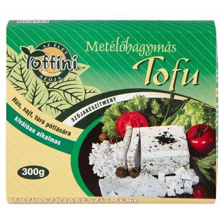 Toffini Tofu metélőhagymás szójakészítmény 300 g