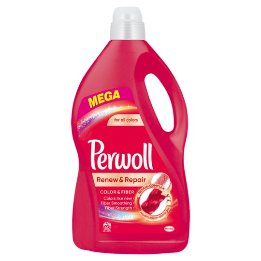 Perwoll renewAdvanced Color Light Duty Detergent for Color Textiles 60 Washes 3,6 l