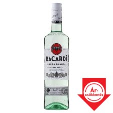 Bacardi Carta Blanca rum 37,5% 700 ml