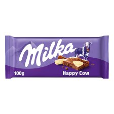 Milka alpesi tej felhasználásával készült tejcsokoládé fehér csokoládéval 100 g