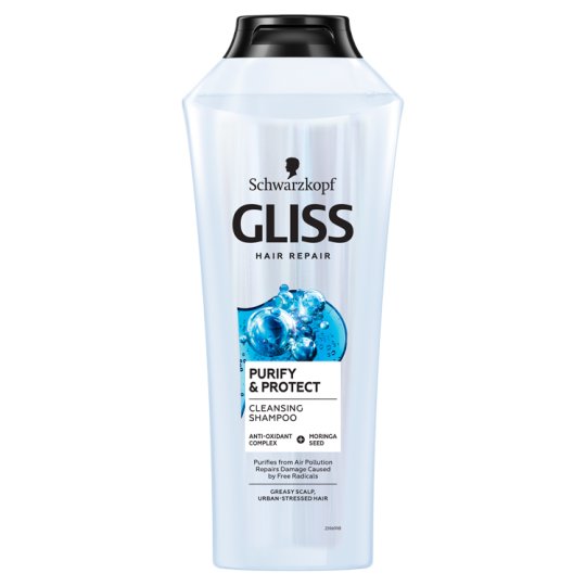 Gliss Kur hajregeneráló sampon Purify&Protect 400 ml