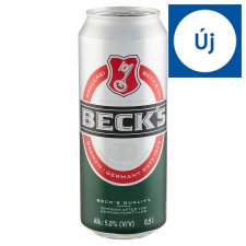 Beck's minőségi világos sör 5% 500 ml