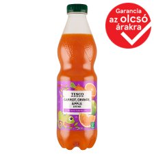 Tesco Carrot, Orange, Apple Drink with Vitamin C & A 900 ml