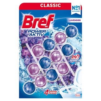 Bref Power Aktiv Lavender Field Toilet Block 3 x 50 g