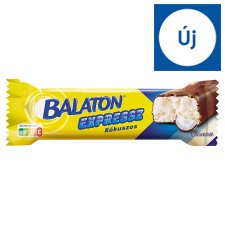 Balaton Expressz Milk Chocolate-Dipped Coconut-Flavored Bar 35 g