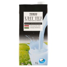 Tesco UHT Milk 3,5% 1 l