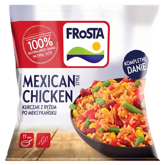 FRoSTA QuickFrozen Mexican Style Chicken Ready Meal 450 g Tesco