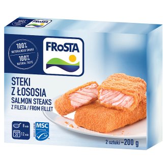 FRoSTA gyorsfagyasztott lazac szeletek 200 g