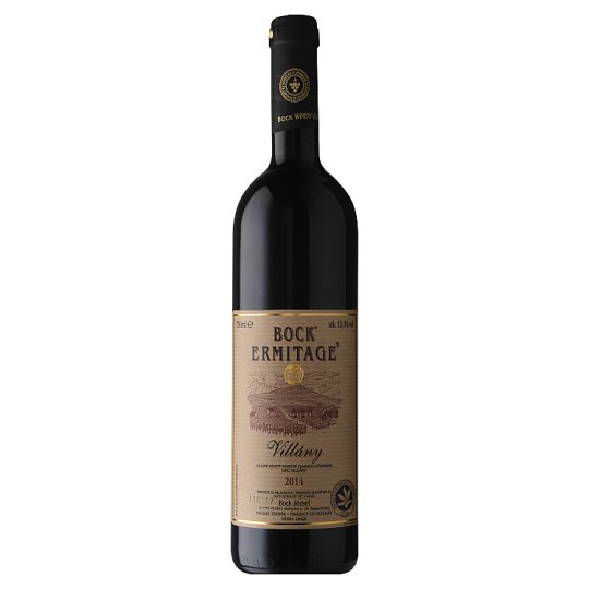 Bock Ermitage száraz vörösbor 13% 0,75 l