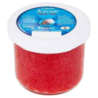Viking capelin vörös kaviár 100 g