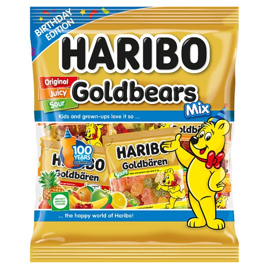 Haribo Goldbears Mix Fruit Flavoured Gums 230 g Tesco Online, Tesco