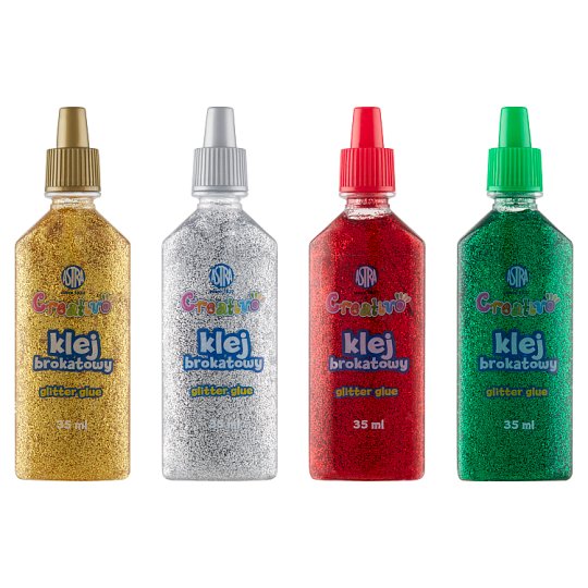 Astra Creativo Glitter Glue 35 ml Tesco Online, Tesco From Home, Tesco Doboz