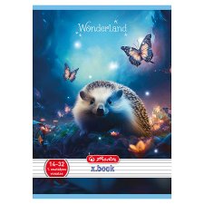 Herlitz x.book Wonderland 1. osztályos vonalas füzet 14-32